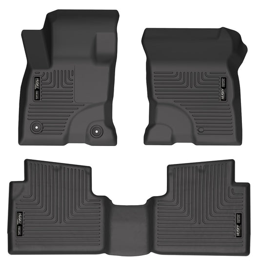 FRONT & 2ND SEAT FLOOR LINERS