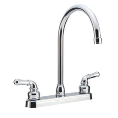 J-SPOUT RV KITCHEN FAUCET CHROM POL