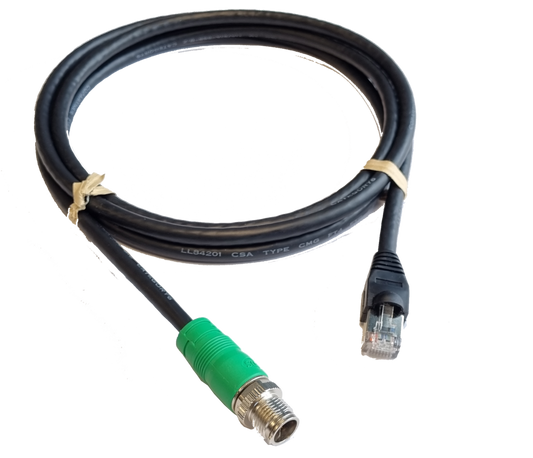 ETHERNET CABLE M12-RJ45 5M