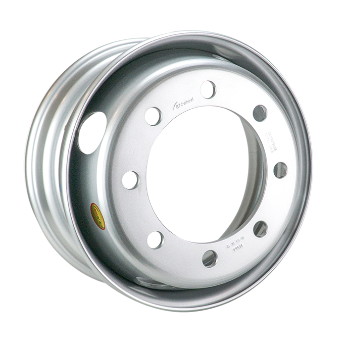 17.5X6.75 8X6.5 SILVER DUAL