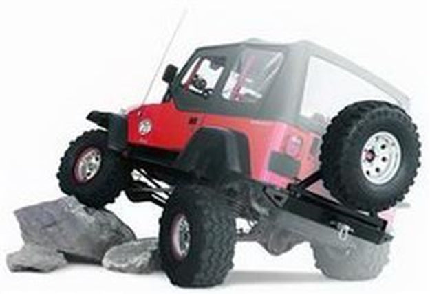 RR BUMPR TJ W/O TIRE CARR