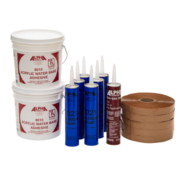 DEALER ROOF KIT - SUPERFLEX WHITE