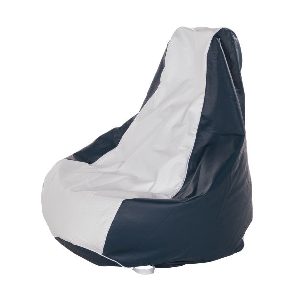 TEARDROP MARINE BEANBAG WHT NVY
