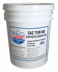 SYNTHETIC SAE 75W-90 TRAN