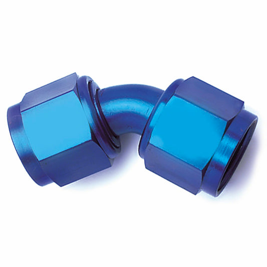 -8AN 45  BLK SWIVEL COUPLER