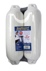 5' X 18' BG 2 PK. WHITE W/BLK. ROPE