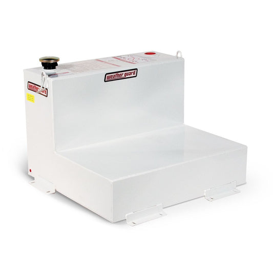 TRANSFER TANK L-SHAPE 50GAL WHITE