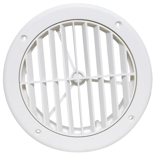 A/C VENT LOUVERED 5' WH