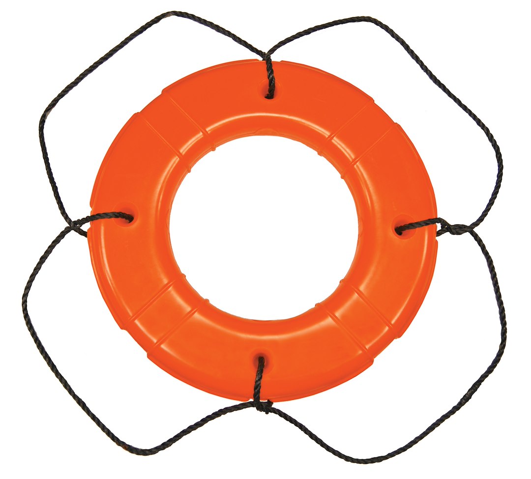 30' ORANGE POLYETHYLENE SHELL LIFE