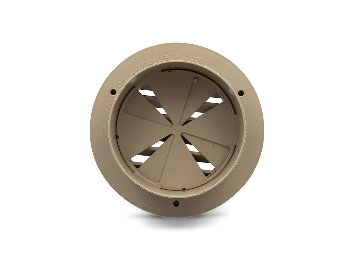 HEAT VENT 4' W/DAMPER