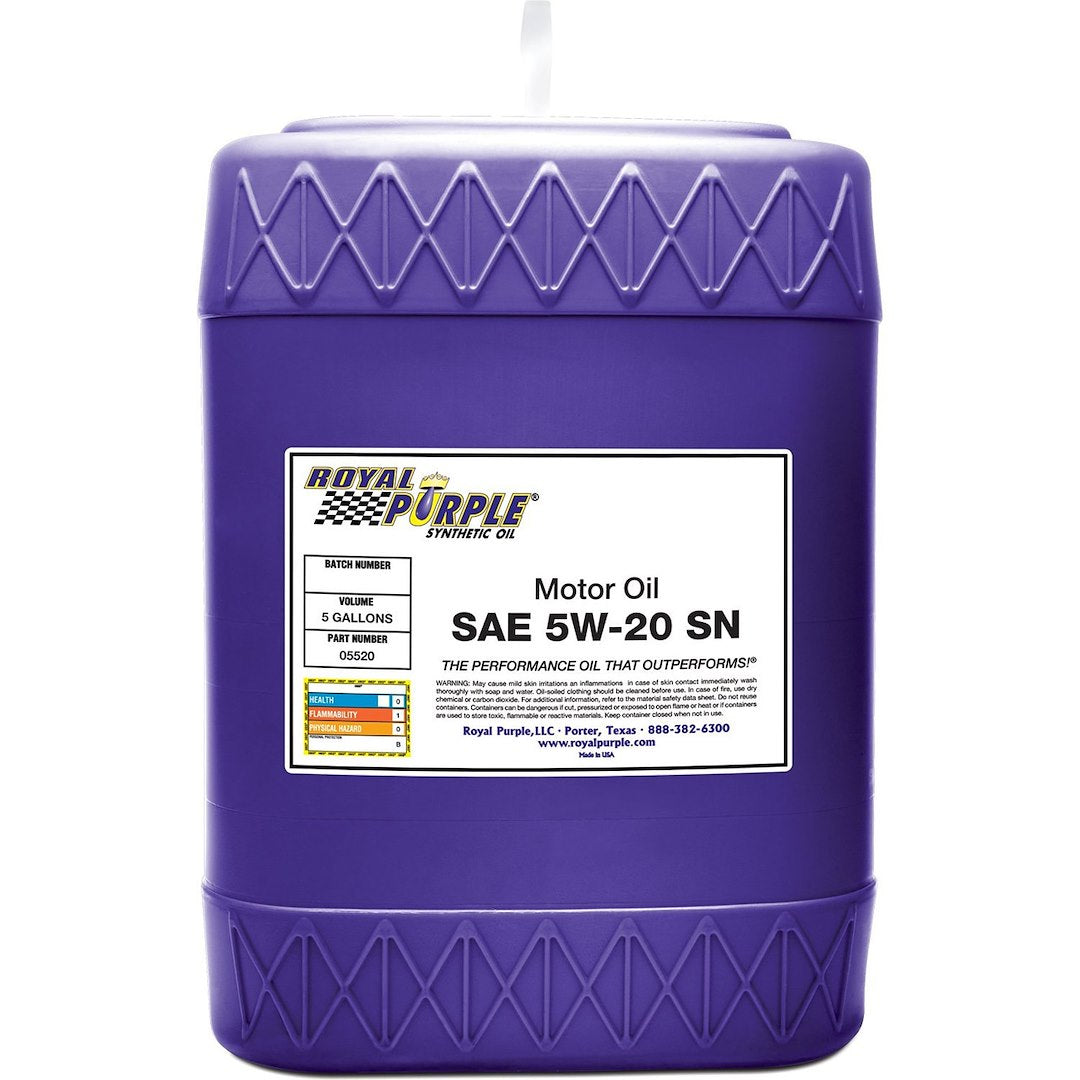 5W20 MOTOR OIL 5 GAL PAIL