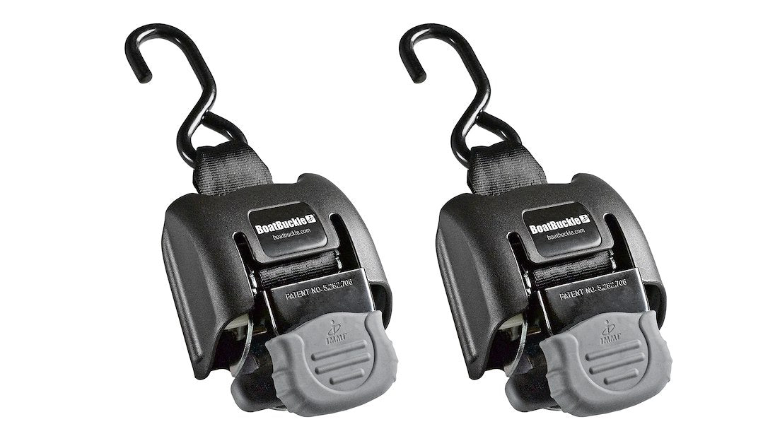 RETRACTABLE TRANSOM TIE-DOWN  2' X