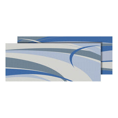 MAT SPX GRAPHIC BLUE/GREY 9 X 12