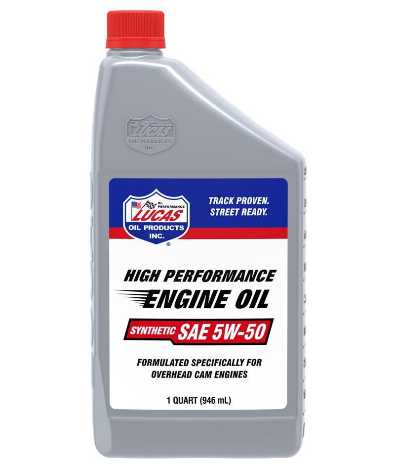 SAE 5W-50 SYNTHETIC MOTOR OIL EACH