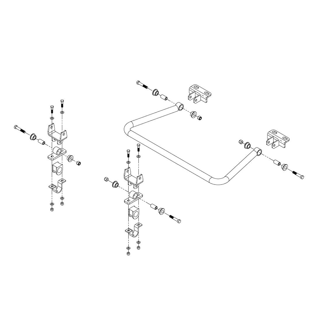 SWAY BAR KIT 1179-132