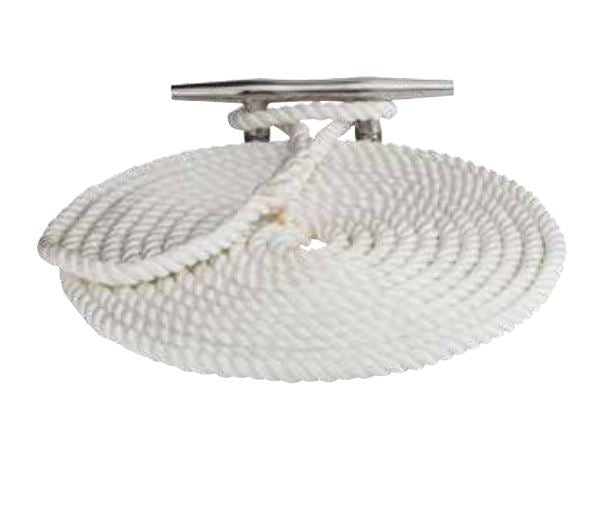 TWISTED NYLON DOCK LINE 3/8' X