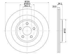 DISC BRAKE ROTOR