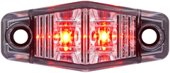 LED MARK W/ CLEAR LENS;MINI;RED