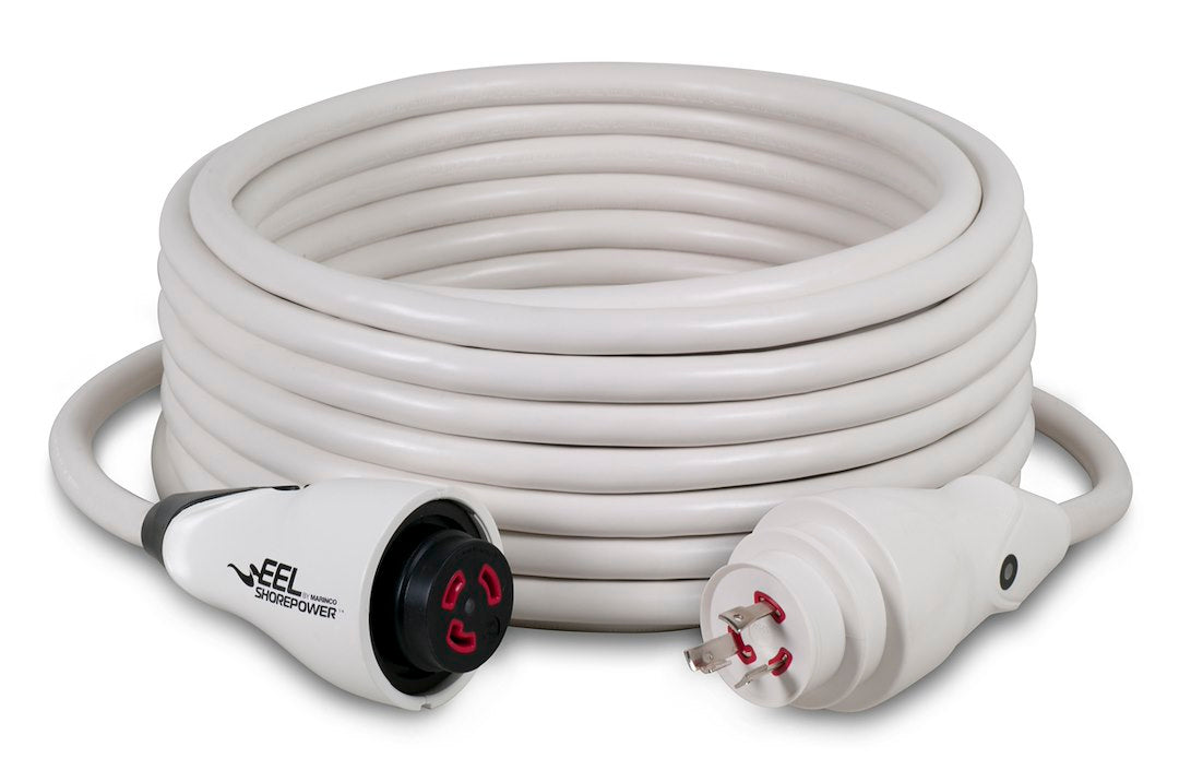 EEL CORDSET  30A 125V  50'  WHITE