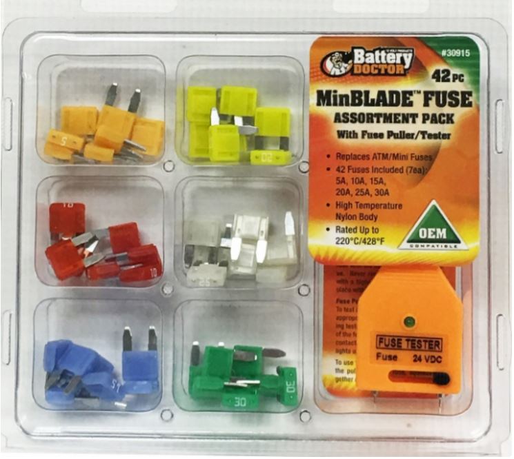 42PC MINBLADE  FUSE KIT