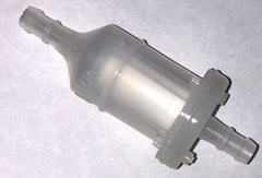 FUEL FILTER  1/4' (6MM)  ROUND WHIT