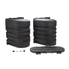 PROPANE TANK COVER  DOUBLE 30LB  BL