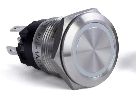 PUSH BUTTON SWITCH  RED HALO