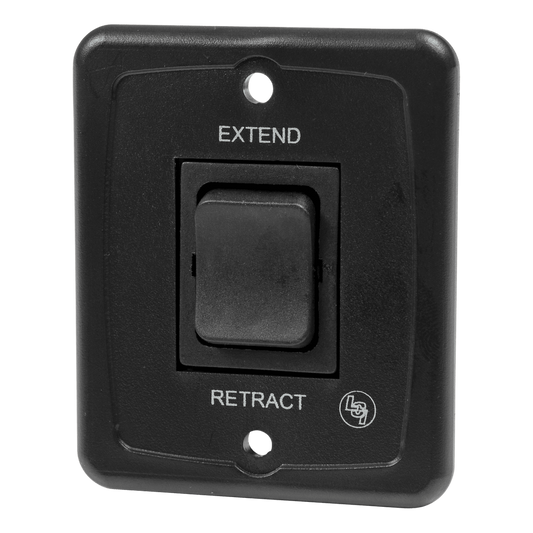 INTERIOR SWITCH BLK 40AMP W/PLATE