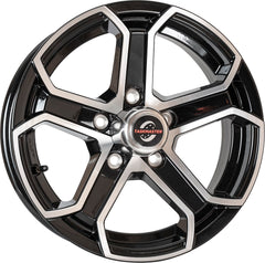 ALUMINUM - 15X5 5X4.5 BLACK MACHINE