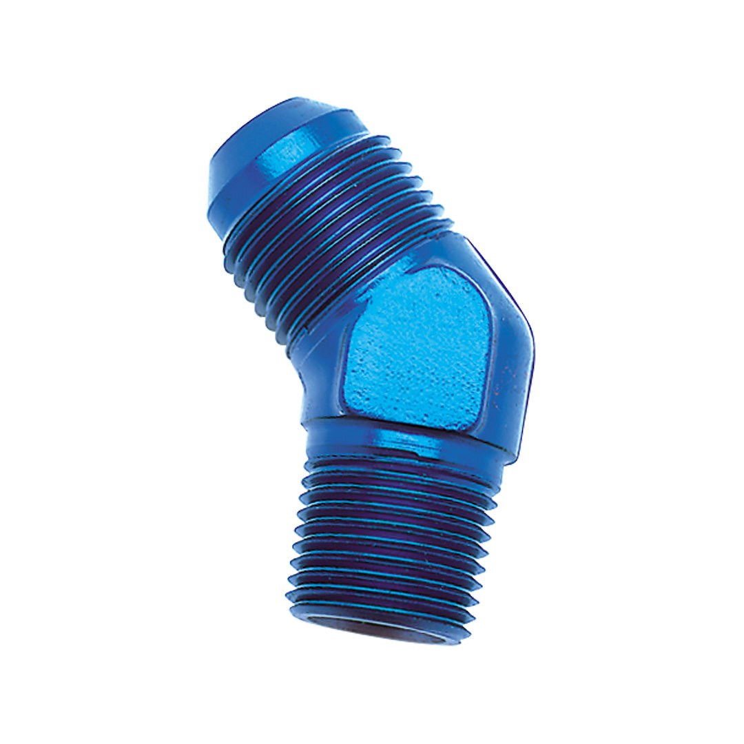 -8ANX3/8NPTF BLK 45  FL TO PIPE ELB