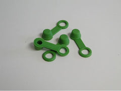 BRAKE BLEEDER CAP  GREEN  W/ TETHER