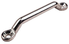 CHROME BRASS TIE DOWN EYESTRAP