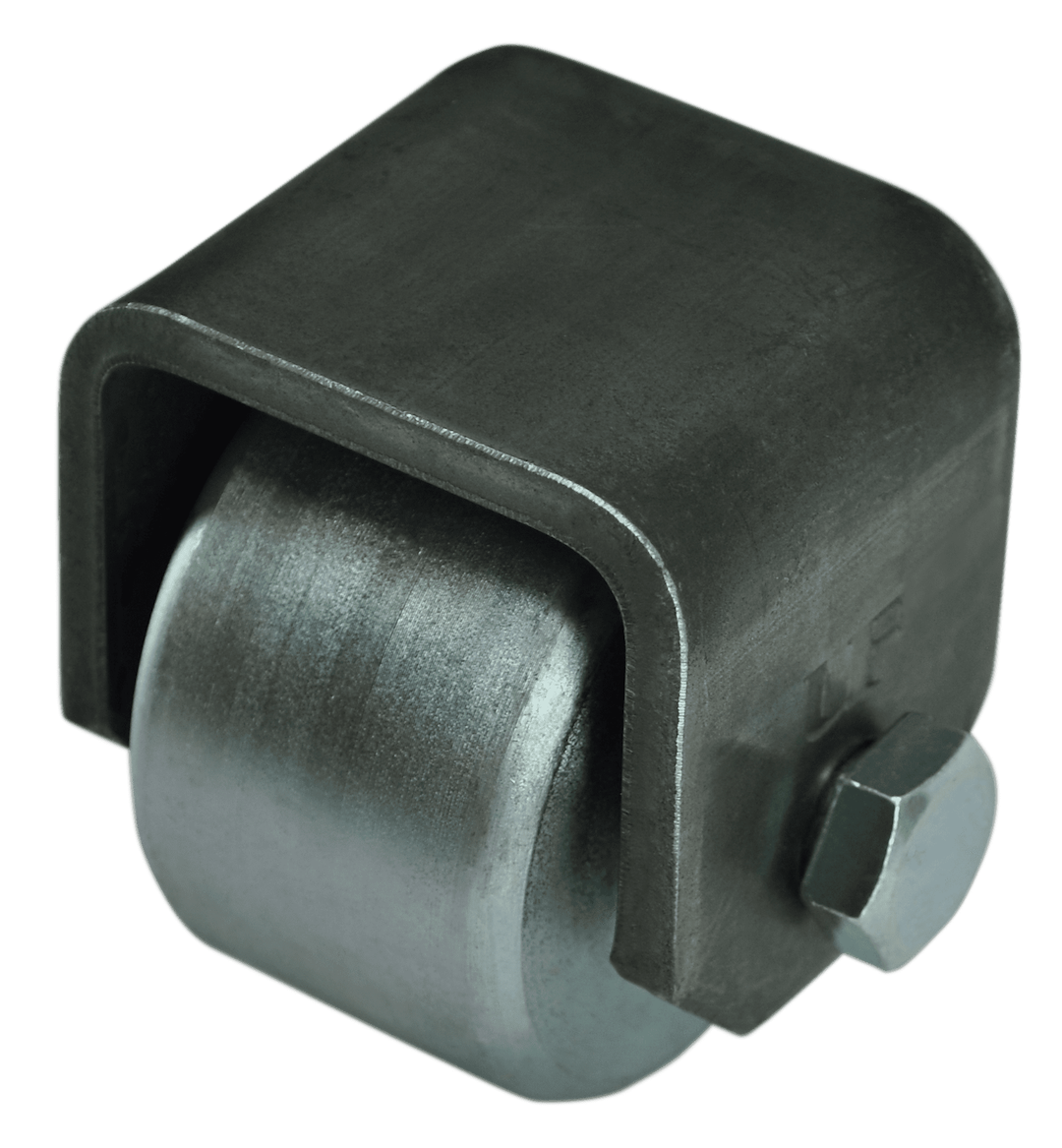 WELD ON STEEL MINI ROLLER