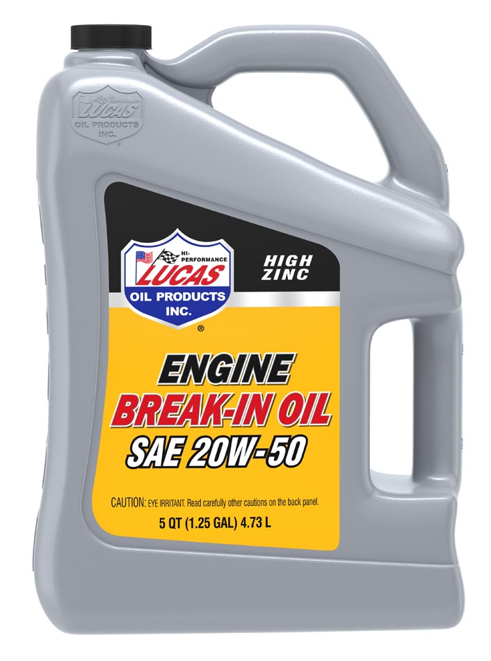 SAE 20W-50 BREAK-IN OIL /