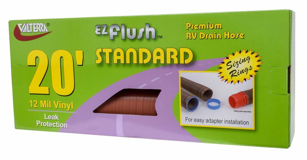 EZ FLUSH HOSE 20' 12 MIL