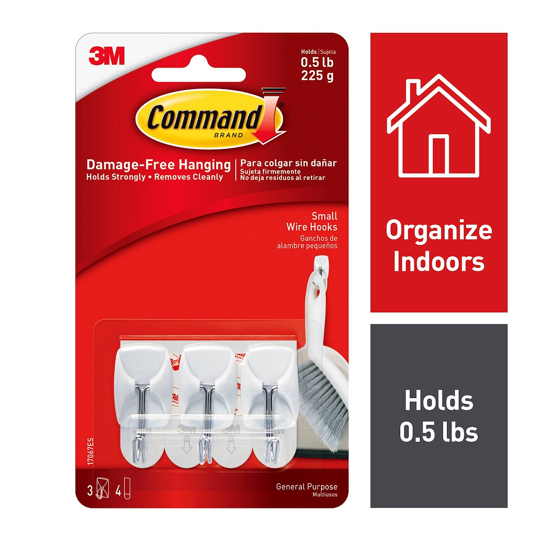 COMMAND  SMALL WIRE HOOKS