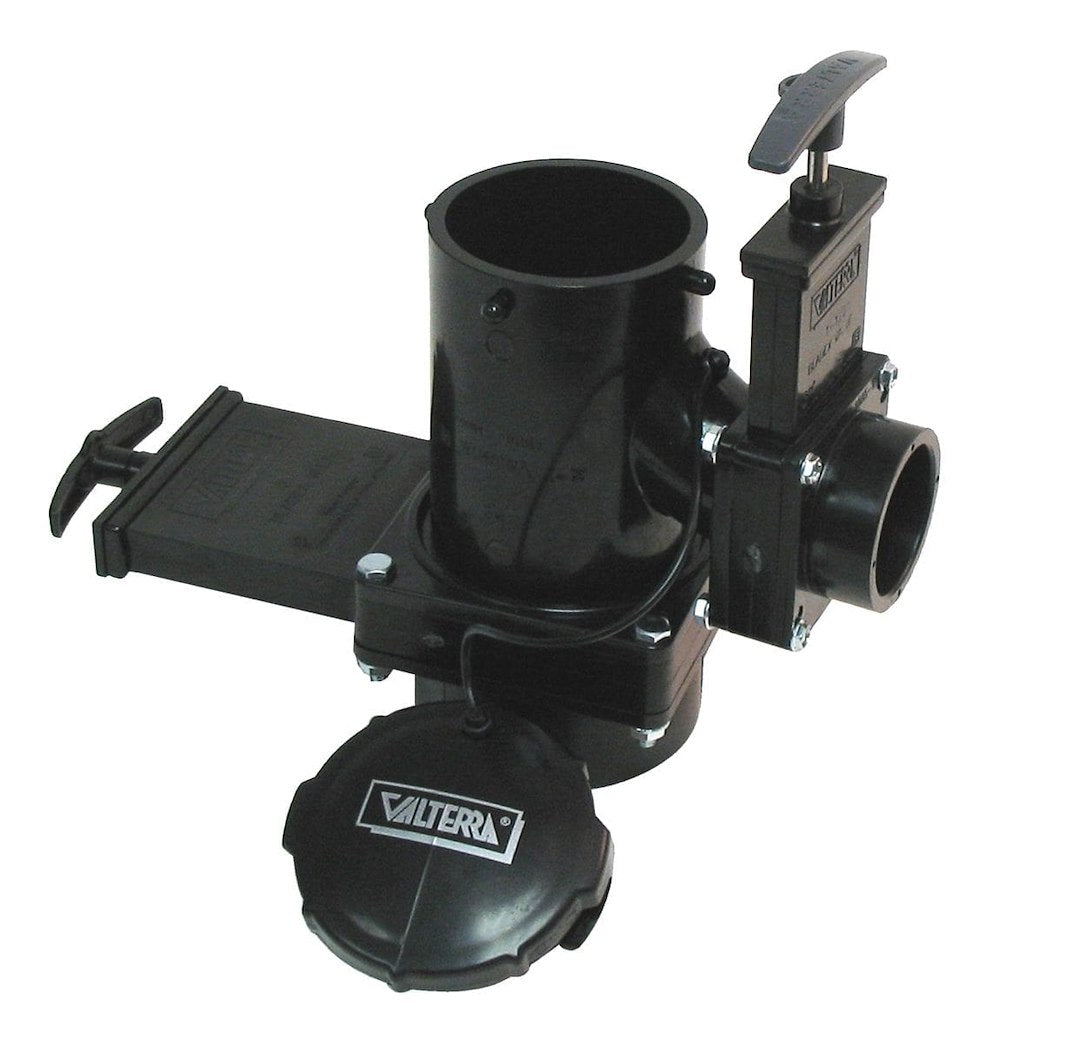 SANI TEE DBL VLV ASSEMBLY