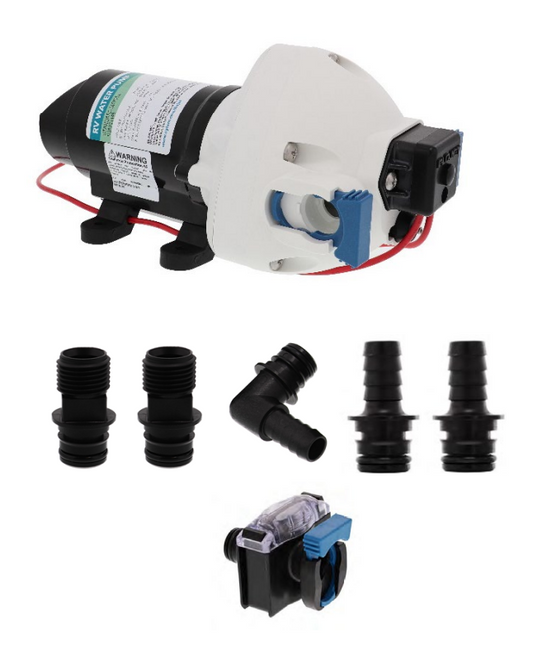 RV WATER PUMP 12V 3GPM 50PSI