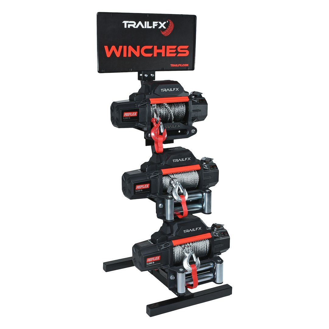 TFX WINCH DISPLAY RACK