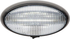 LED PORCH;OVAL;SWITCH; BLK BASE:CLR