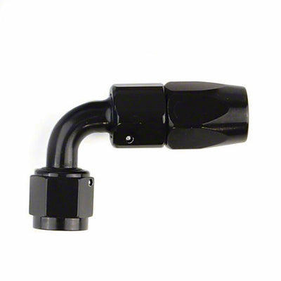-12AN X 90  BLK HOSE END