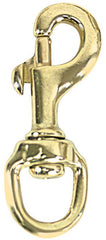 BRONZE SWIVEL EYE PISTON SNAP  3-5/