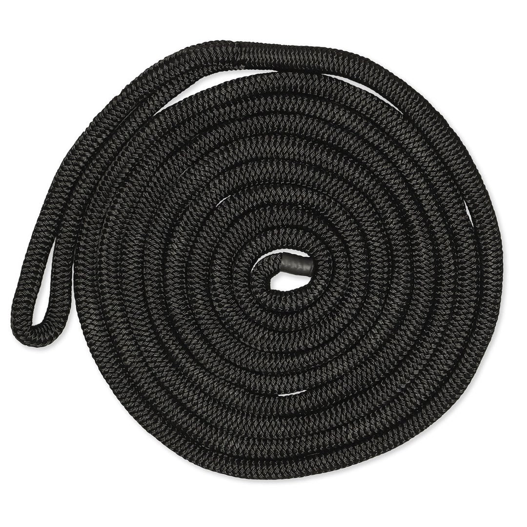 5/8IN-40FT DBLBRD CMP DOCKLINE BLK