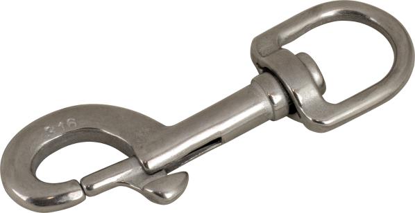 STAINLESS SWIVEL EYE BOAT SNAP
