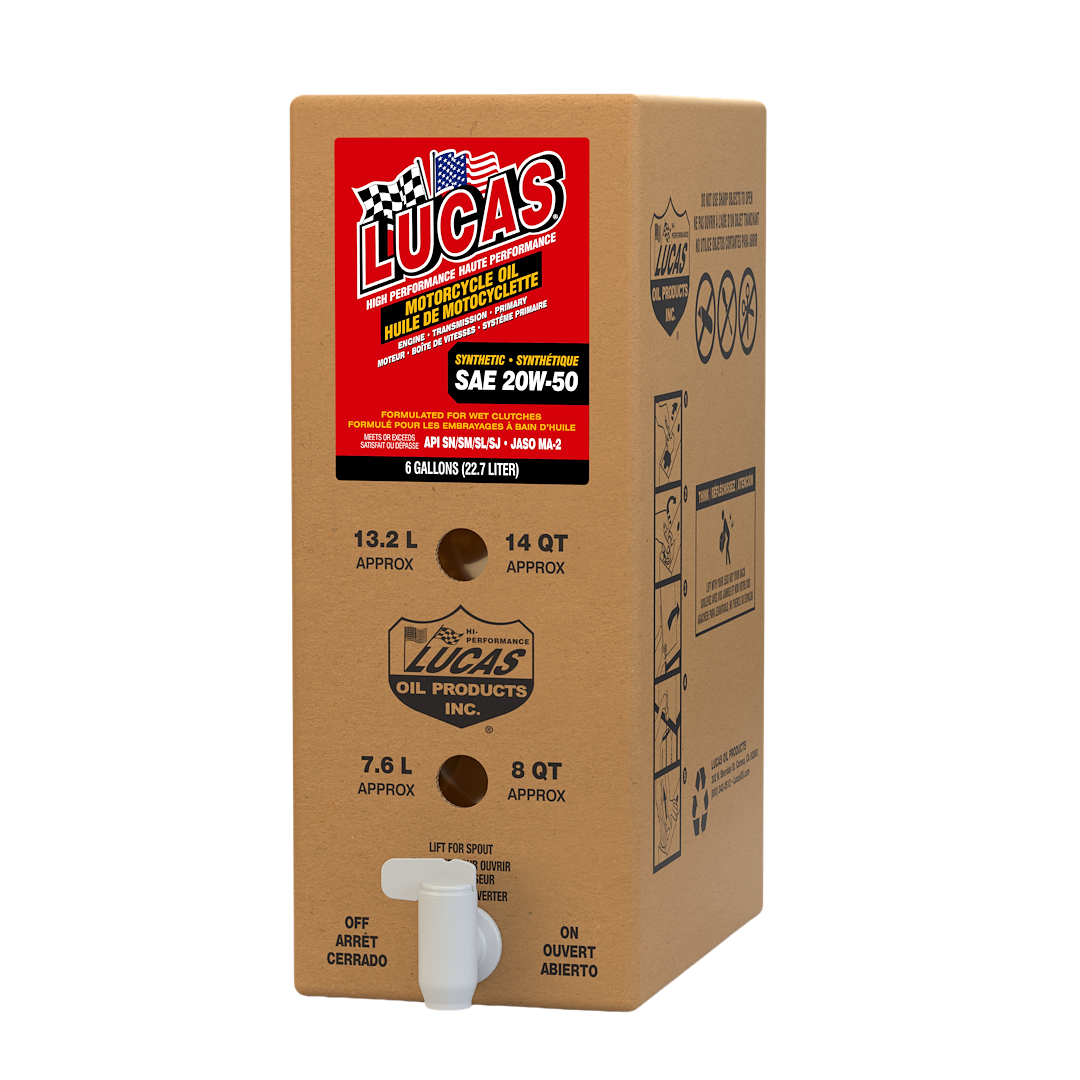 SYNTHETIC SAE 20W-50 MOTORCYCLE OIL