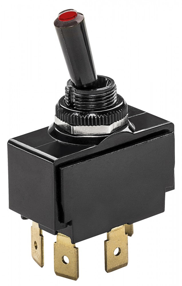 LIGHTED TIP TOGGLE SWITCH (MOM. ON/