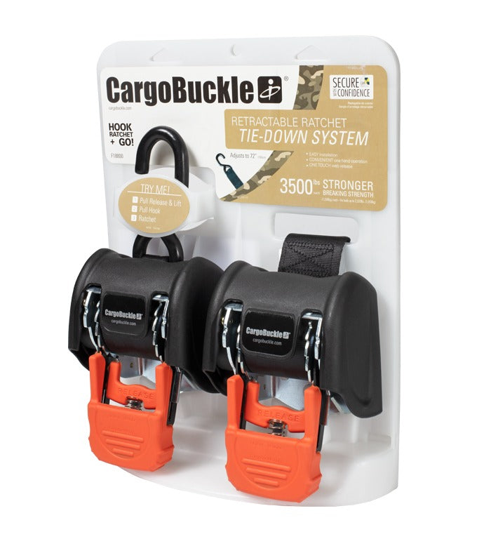 CARGOBUCKLE RETRACTABLE TIE-DOWN SY