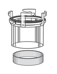 SANI-CON STRAIGHT ADAPTER