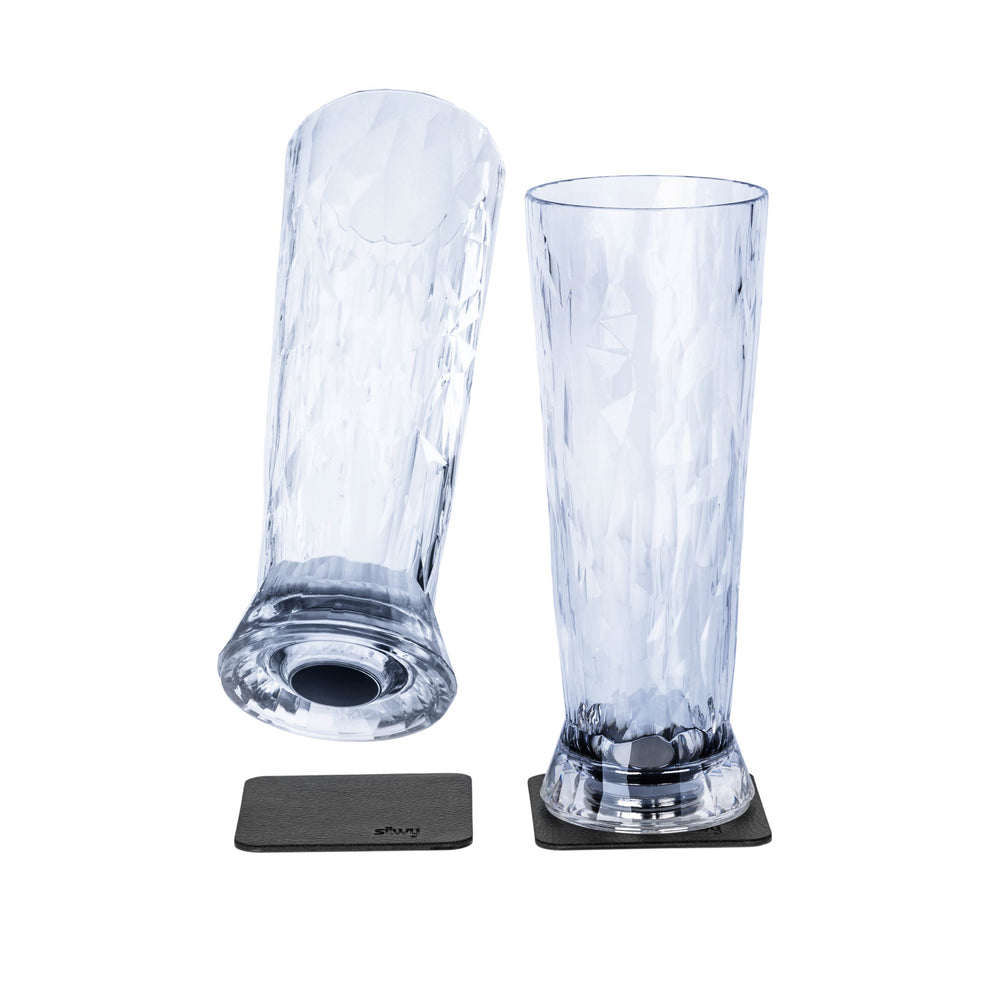 MAGNETIC PLASTIC GLASSES BEER