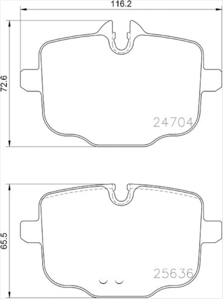 BRAKE PAD SET  DISC BRAKE